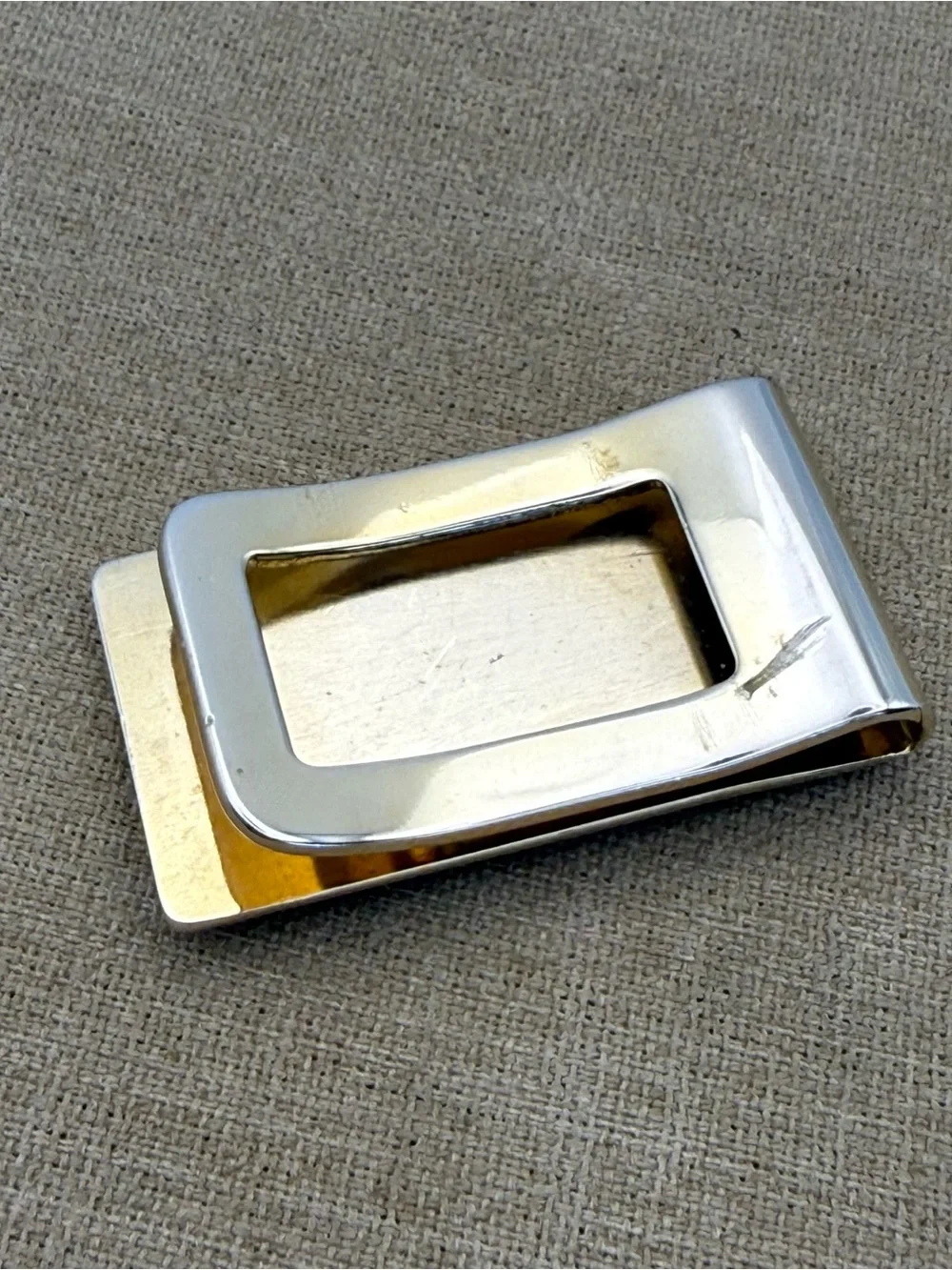 Gold and Silver Duck Money Clip - Men Accessories